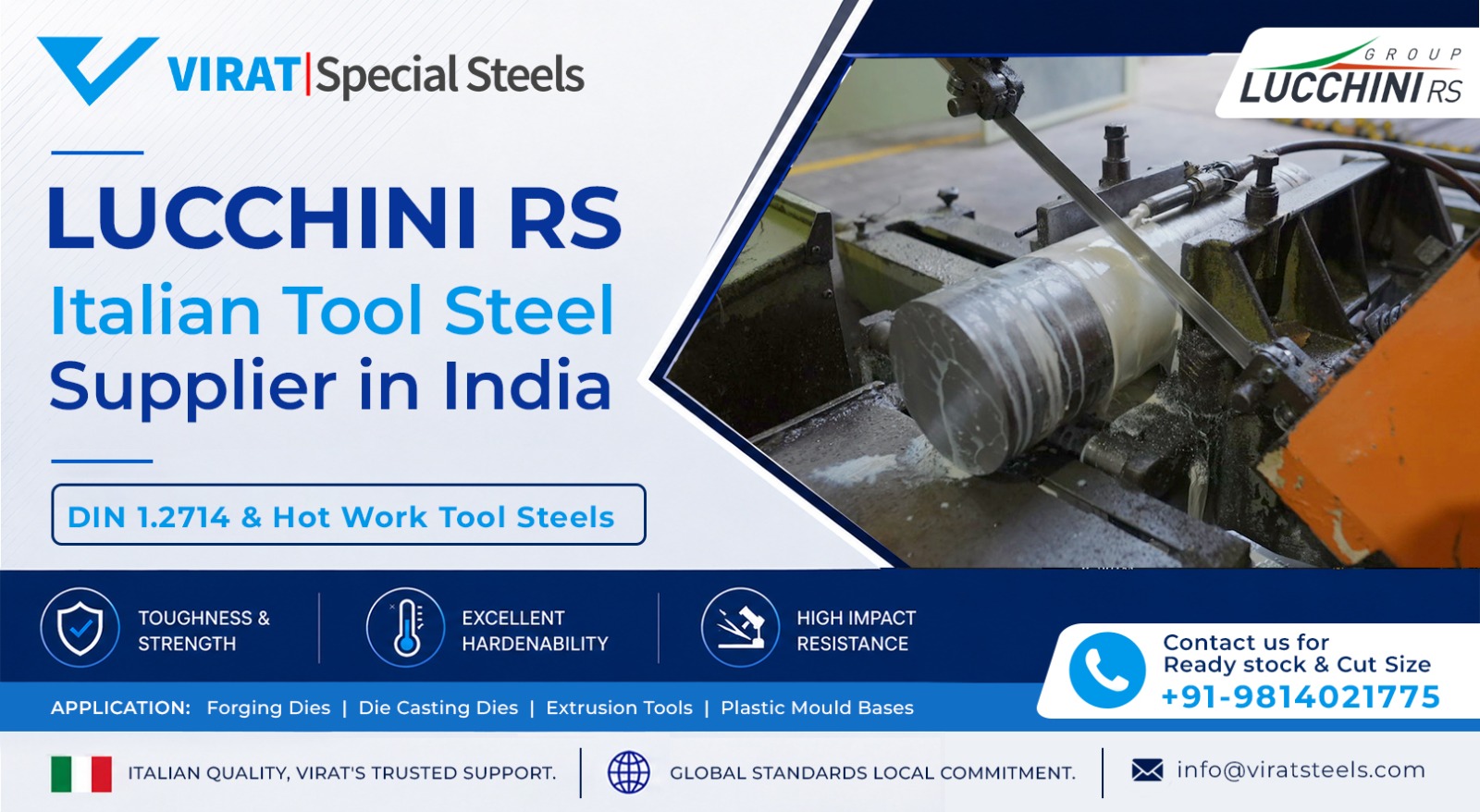 Lucchini Italy Tool Steel | DIN 1.2714