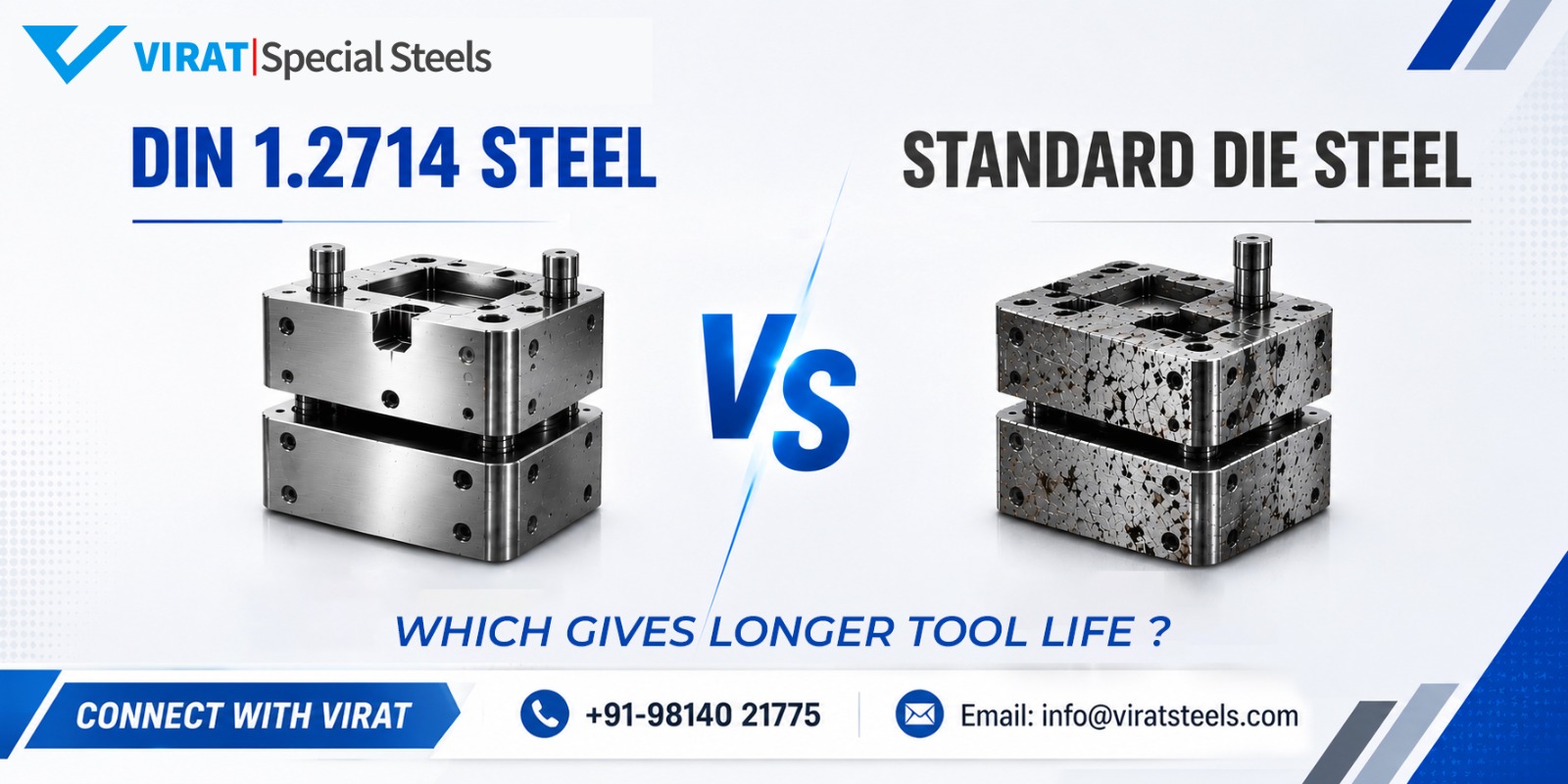 DIN 1.2714 Steel vs Standard Die Steel