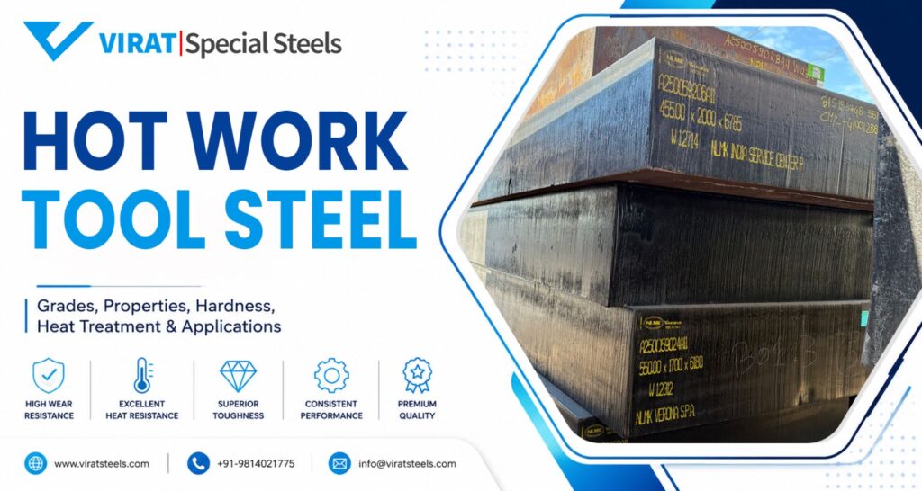 Hot work tool steel